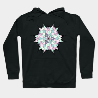 Flor en forma de mandala Hoodie